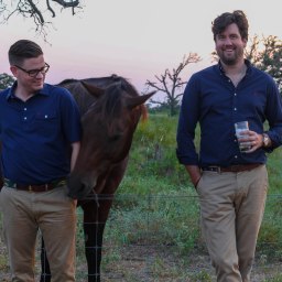 An evening with an old friend.